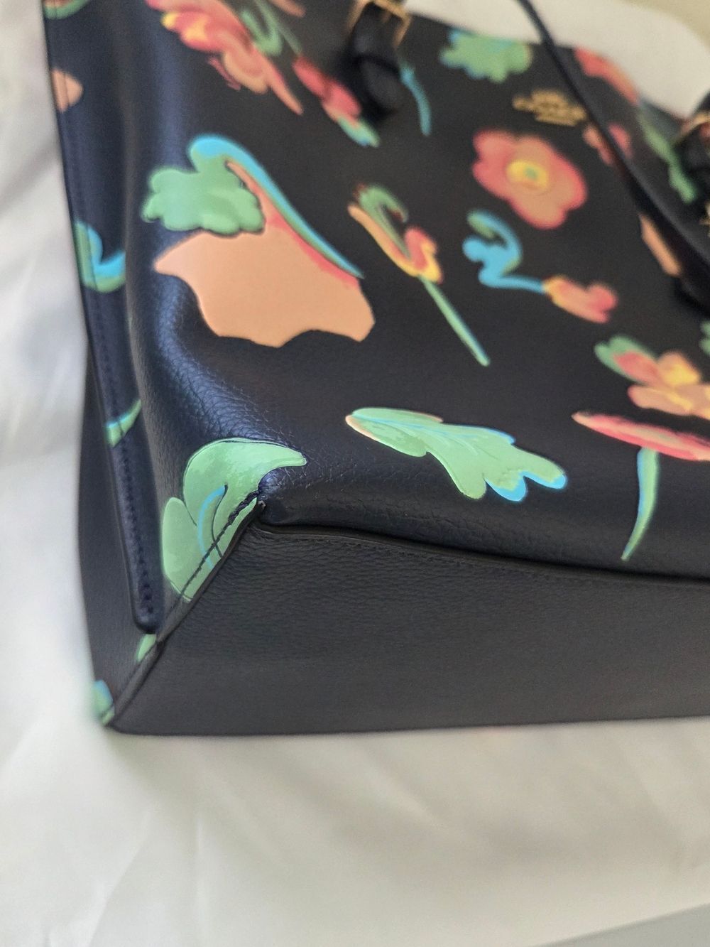 Coach Mollie Tote With Dreamy Land Floral Print - Picture 4 of 11